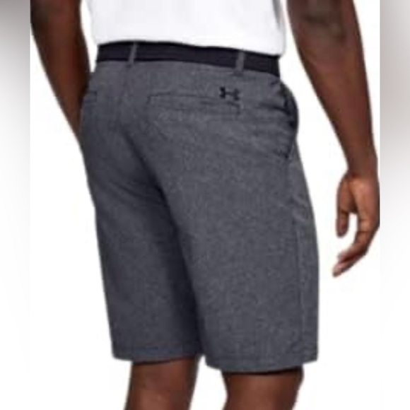 Under Armour Gray Flat Front Shorts Casual Comfort - Picture 6 of 8
